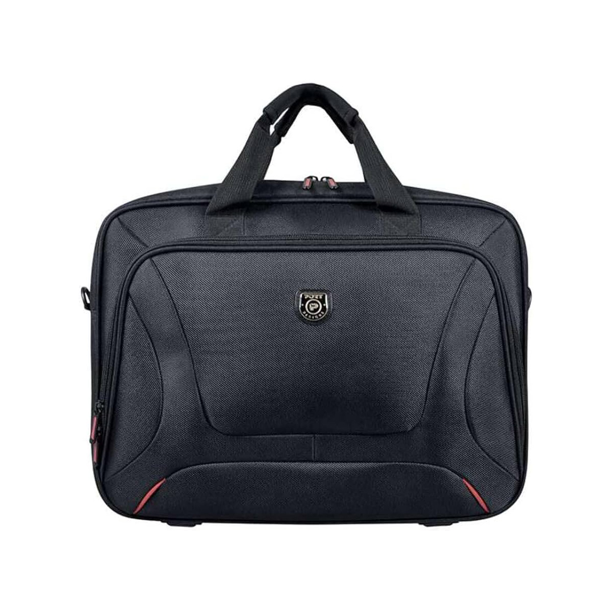 15.6" Port Designs COURCHEVEL Top-Loading Case Black