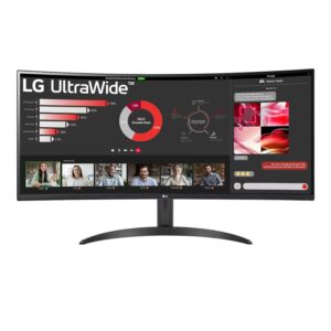 34" LG UltraWide QHD VA Curved Monitor 100Hz