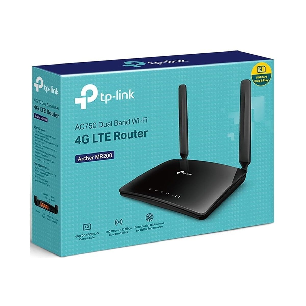 Tp-Link Ac750 4G Lte Dual Band Router
