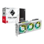 16GB ASRock AMD Radeon RX 9070 XT Steel Legend Graphics Card