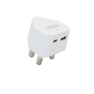 GIZZU Fast Charge Wall Charger Type C 20W & USB - 3 Prong Round Plug