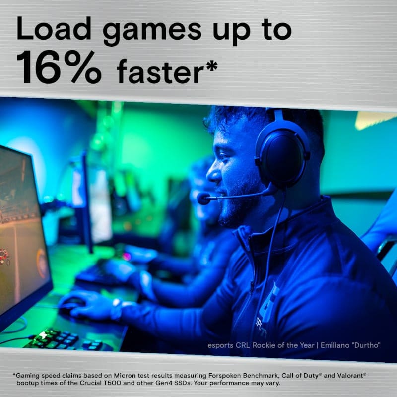 1TB Crucial T500 M.2 NVMe Gen4 NAND SSD - Image 4