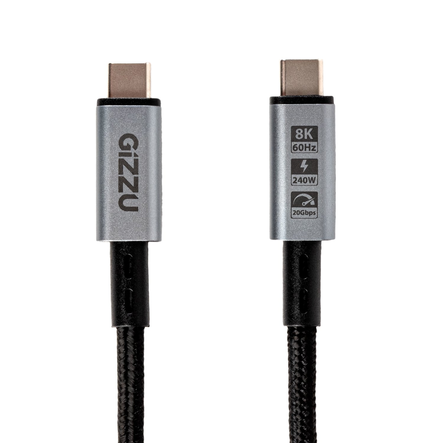 GIZZU 240W 20Gbps Type-C 1m Cable - Image 2