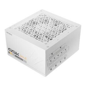 850W Antec GSK GEN5 ATX3.1 and PCIE5.1 80 Plus Gold Fully Modular White