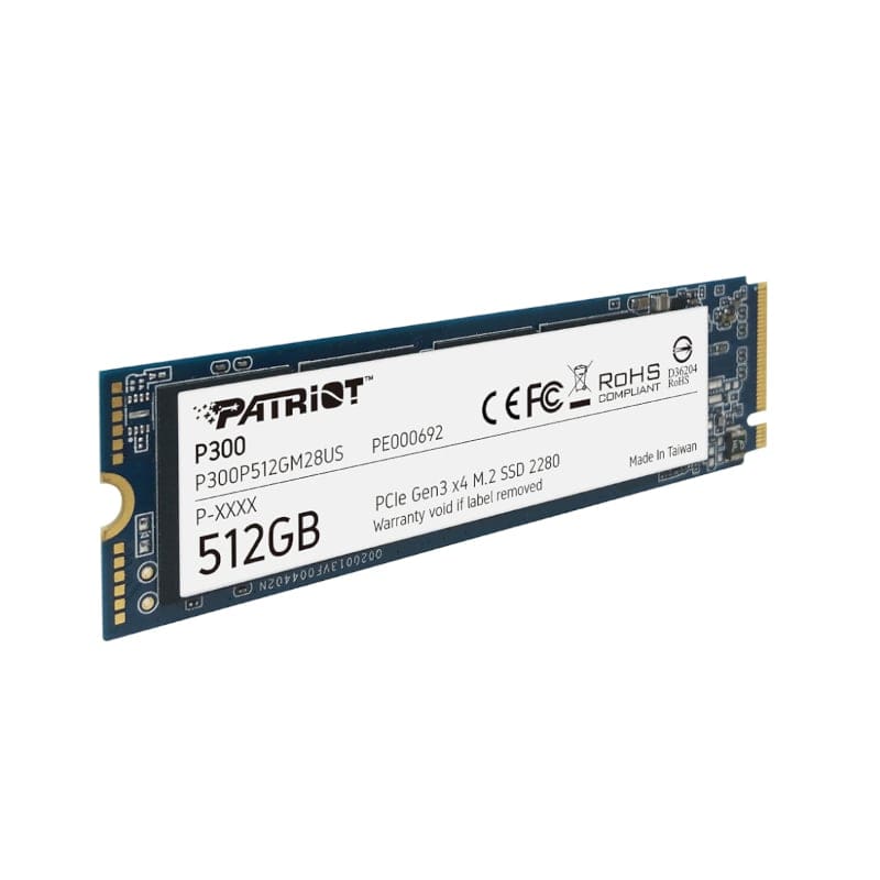 512GB Patriot P300 M.2 PCIe NVMe SSD - Image 3