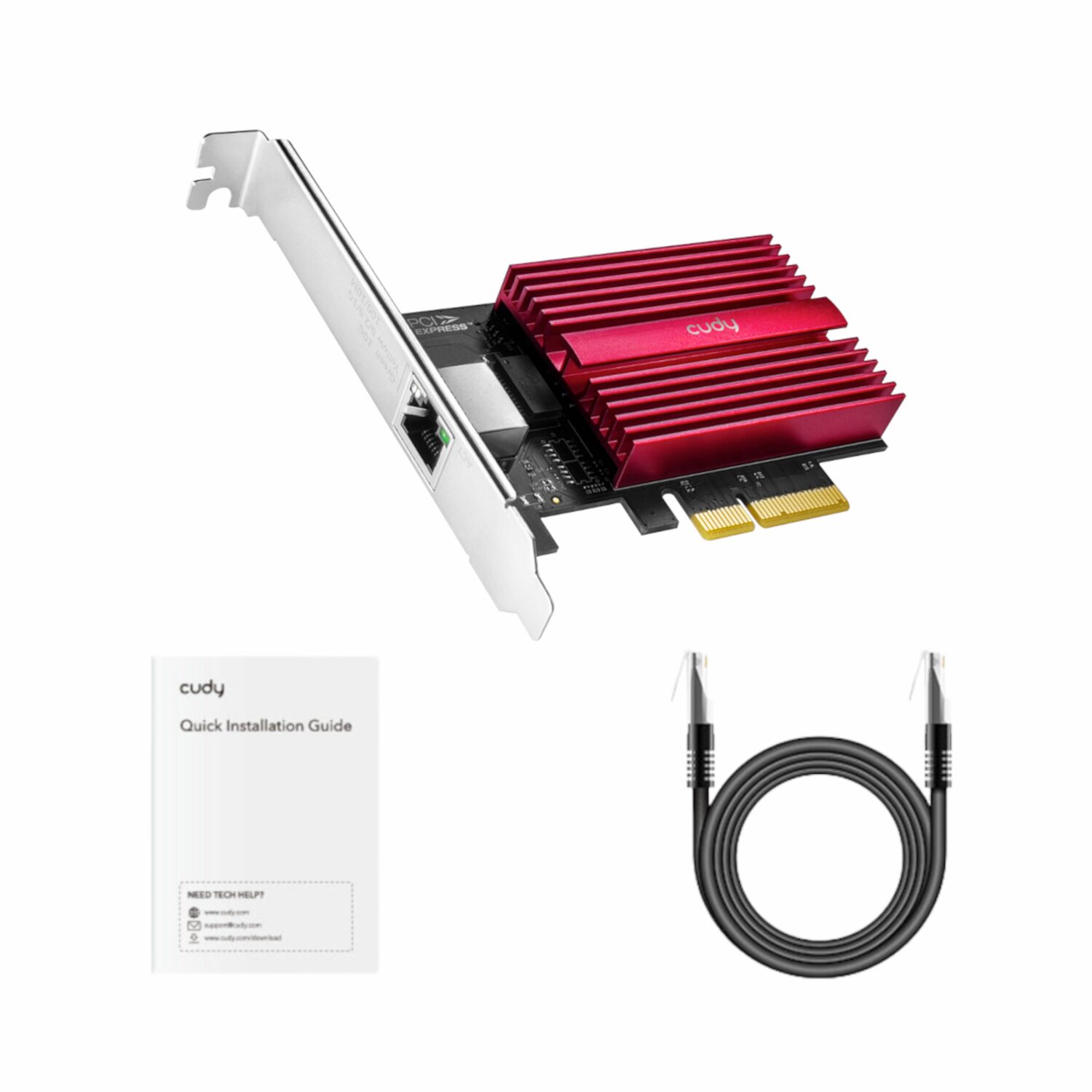 Cudy PE10G Network Adapter - 10Gbps, PCI Express - Image 3