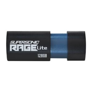 128GB Patriot Rage Lite USB3.2 Flash Drive - Black