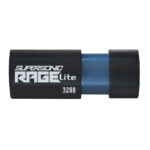 32GB Patriot Rage Lite USB3.2 Flash Drive - Black