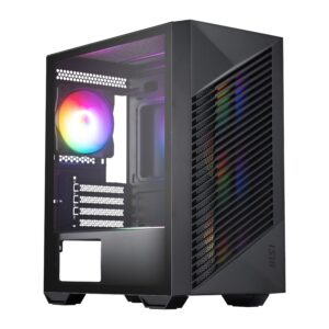 MSI PRO FORGE M050A Micro-ATX Gaming Chassis - Black