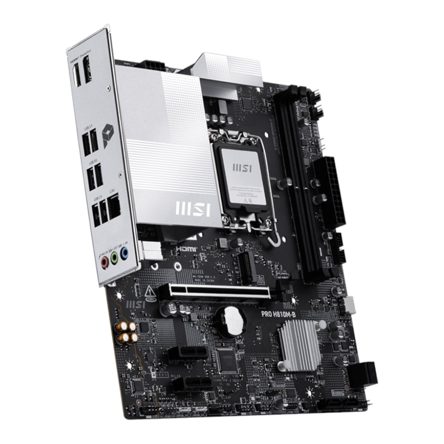 MSI H810M-B PRO LGA1851 M-ATX DDR5 Motherboard - Image 3