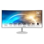 34" MSI PRO MP341CQ Professional Monitor