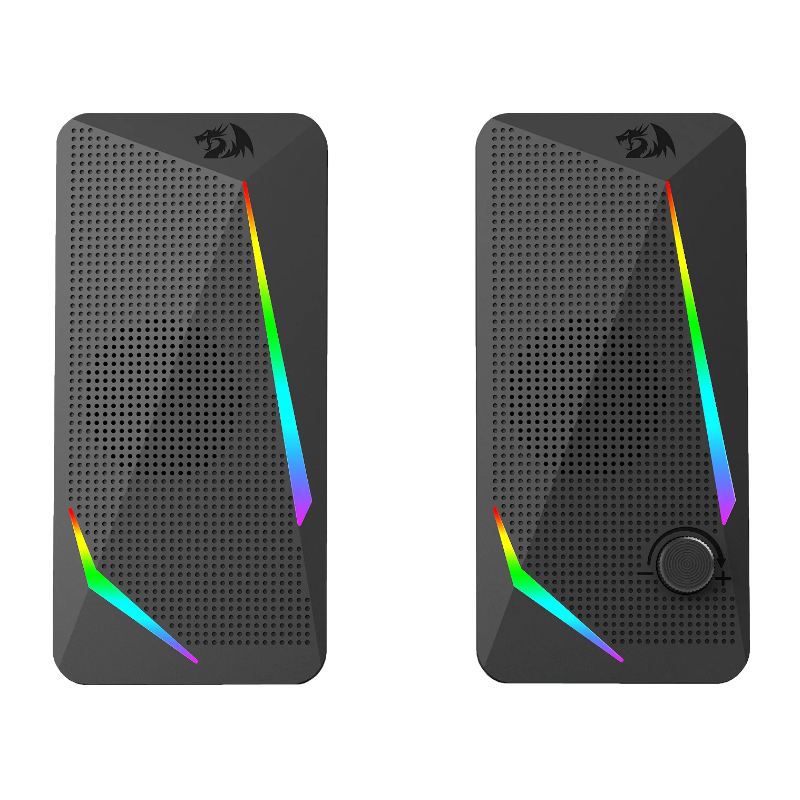 REDRAGON 2.0 Satellite Speakers WALTZ - Black - Image 4