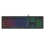 Redragon K521 Upgrade Rainbow LED 104-Key Membrane Gaming Keyboard