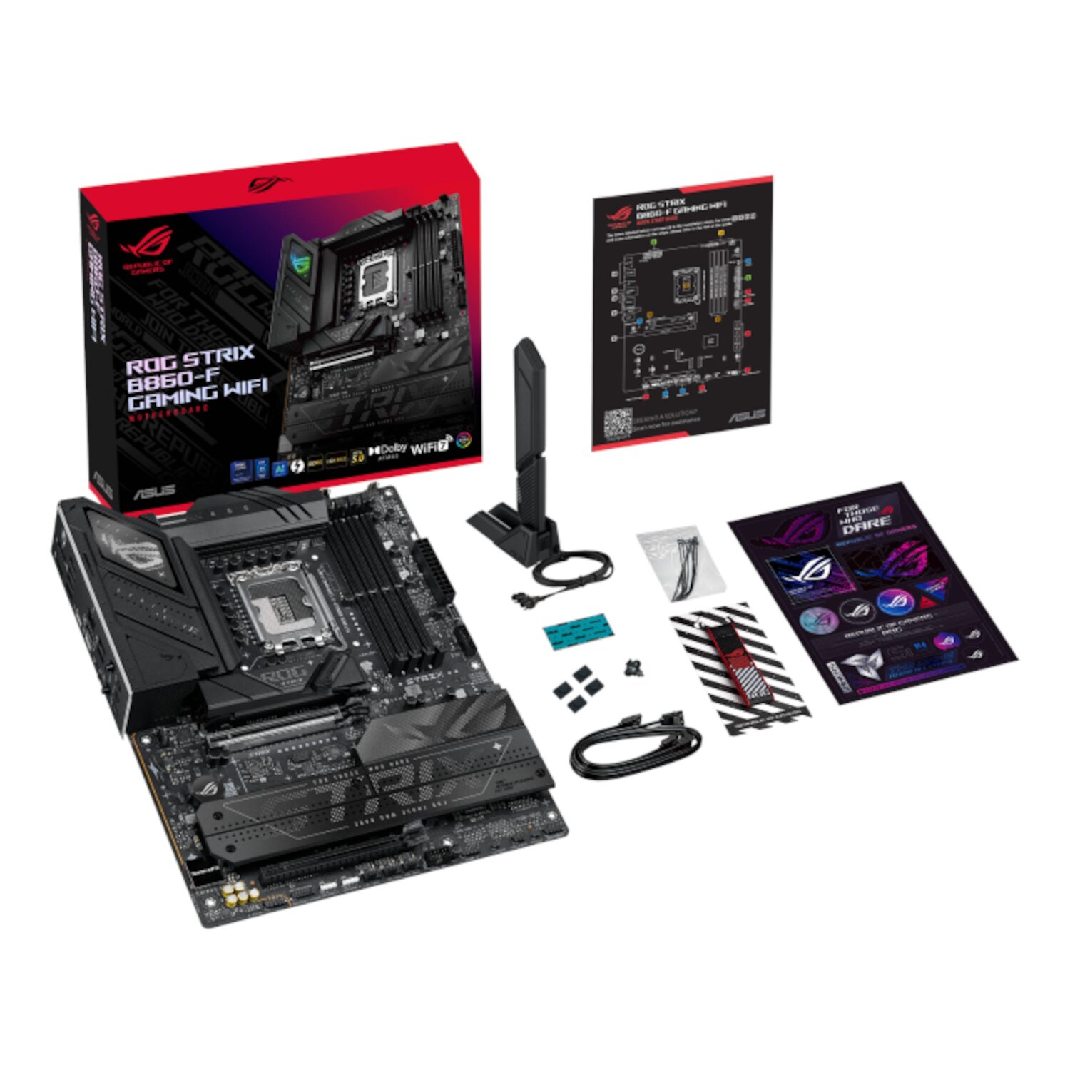 Asus ROG STRIX B860-F Gaming Wi-Fi Motherboard - Intel LGA1851 - Image 8
