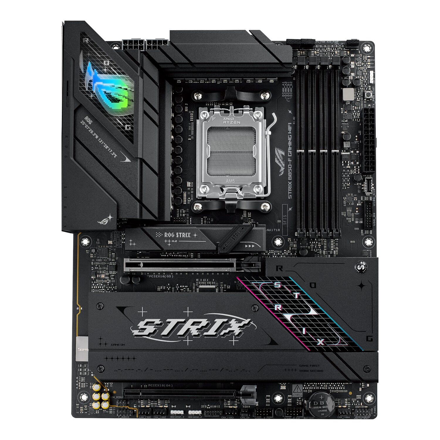 Asus ROG Strix B850-F Gaming WiFi Motherboard - AMD AM5 - Image 2