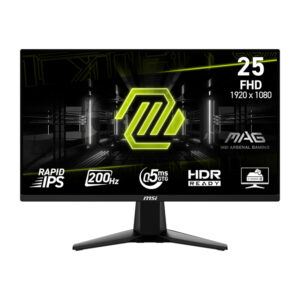 25" MSI MAG 255F E20 FHD 200Hz Rapid IPS Gaming Monitor