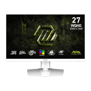 27" MSI MAG 274QRFW E20 WQHD 200Hz IPS Gaming Monitor - White