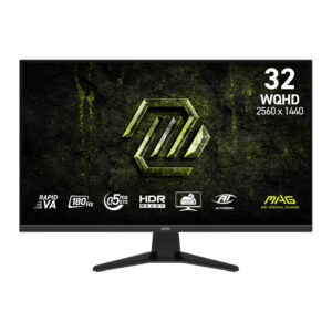 32" MSI MAG 325QF E18V WQHD 180Hz VA Gaming Monitor