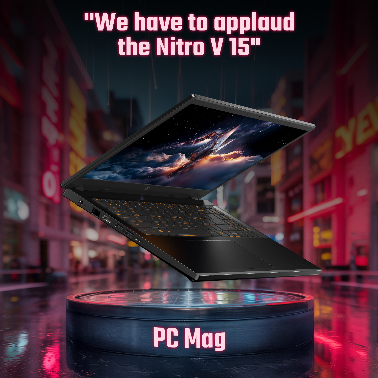 15.6" Acer NITRO V 15 Gaming Laptop | Intel Core 5 210H | 16GB | 512GB | RTX 4050 6GB | Windows 11 Home - Image 9