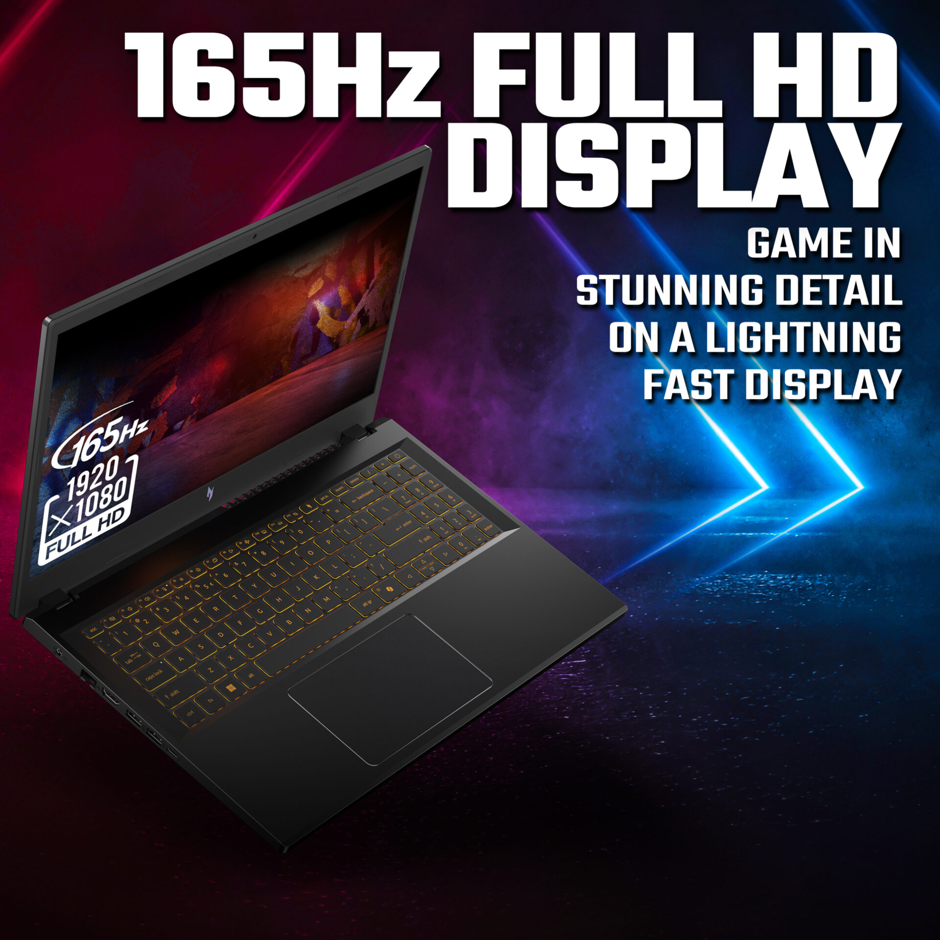15.6" Acer NITRO V 15 Gaming Laptop | Intel Core 5 210H | 16GB | 512GB | RTX 4050 6GB | Windows 11 Home - Image 11