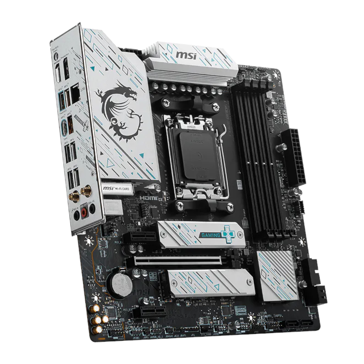MSI B650M Gaming Plus WiFi AM5 M-ATX Gaming Motherboard - Image 3