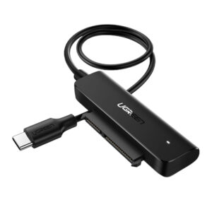 UGREEN CM321 USB Type-C to 2.5" SATA HDD/SSD Converter Cable 5Gbps-Black