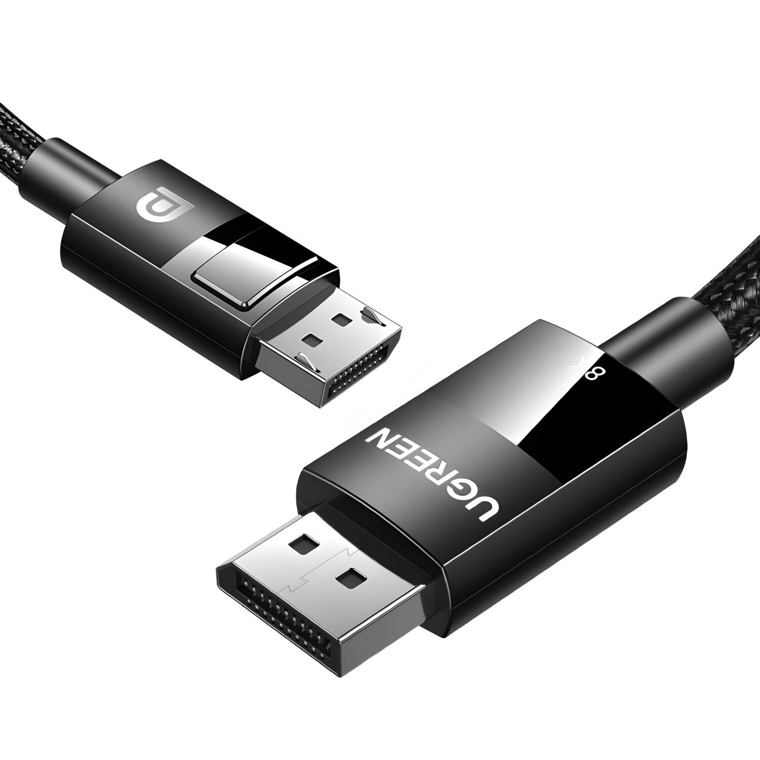 UGREEN DP114 8K DisplayPort Male to Male Braided Cable 3m - Image 3