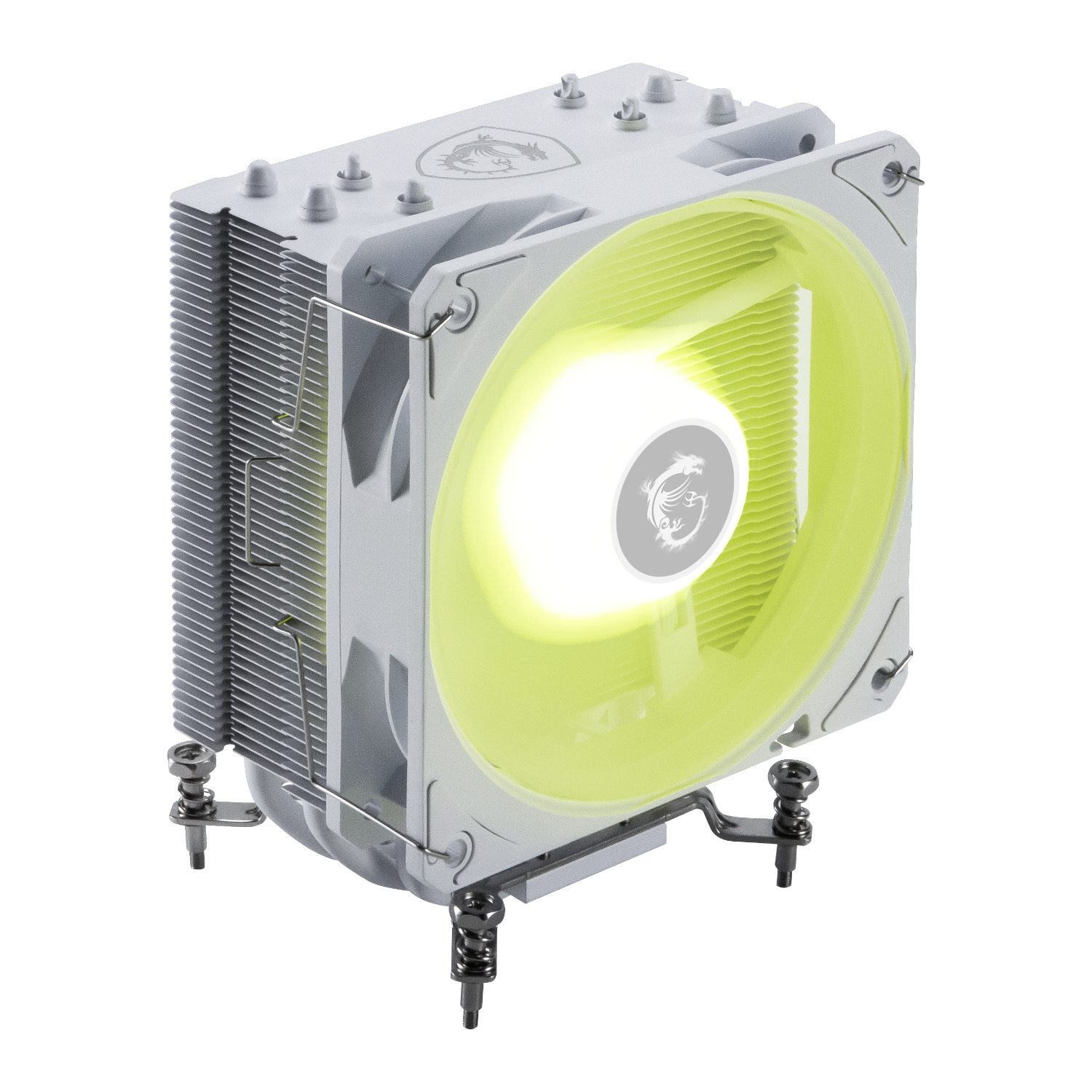 MSI MAG Corefrozr AA13 120mm CPU Air Cooler - White