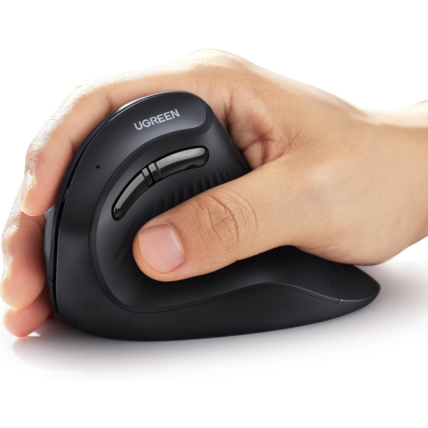 UGreen Multi-Mode Vertical Mouse Bluetooth and 2.4G Wireless - Image 2