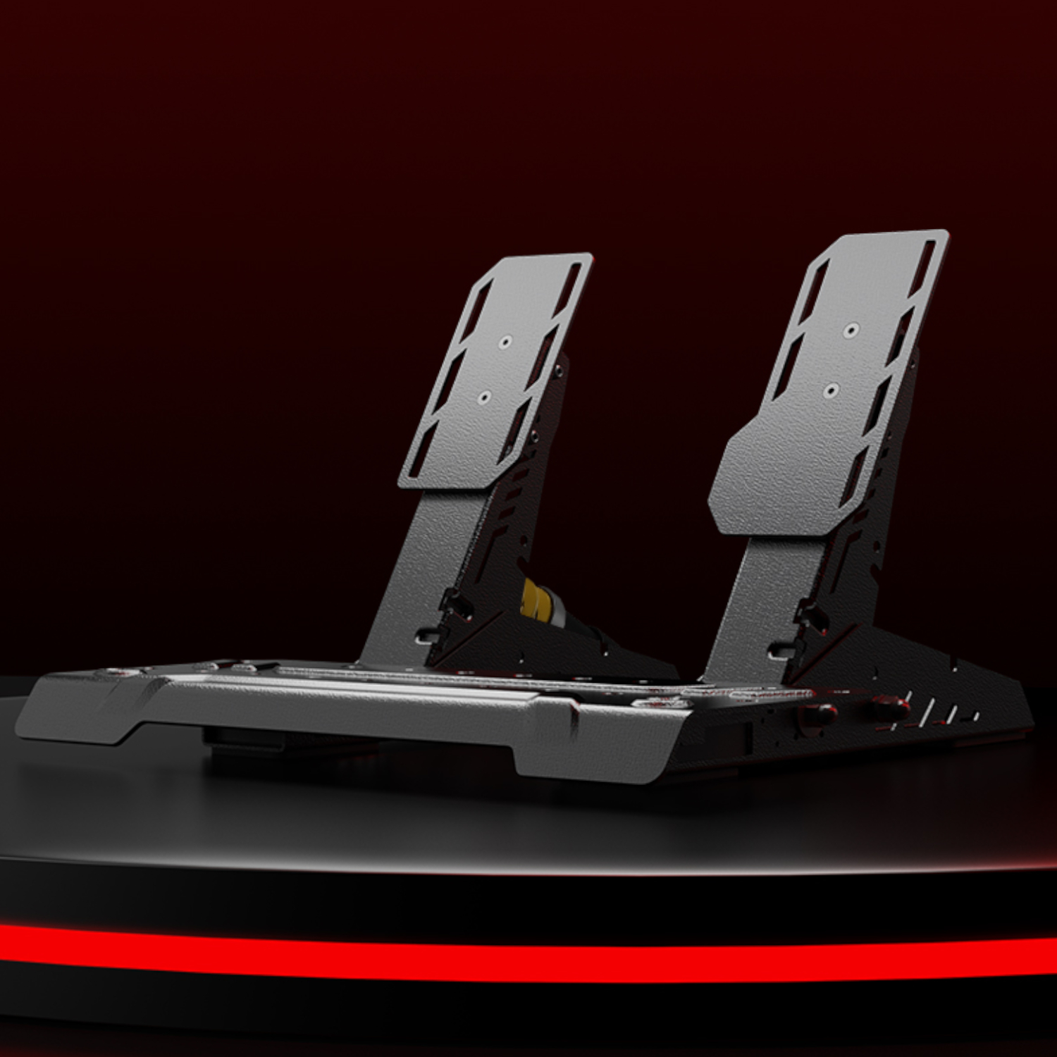 PXN VD4 Direct Drive Sim Racing Wheel - PD-HM Dual Pedal - Z8 Clamp Bundle - Image 5
