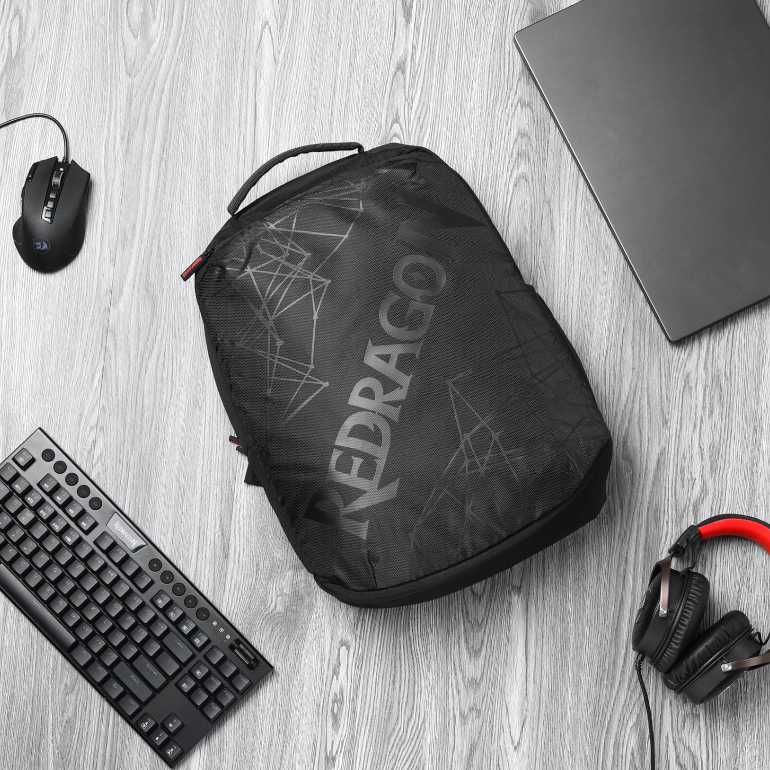 15" REDRAGON AENEAS Gaming Backpack - Image 7