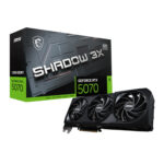 12GB MSI NVIDIA GeForce RTX 5070 Shadow 3X OC GDDR7 Graphics Card
