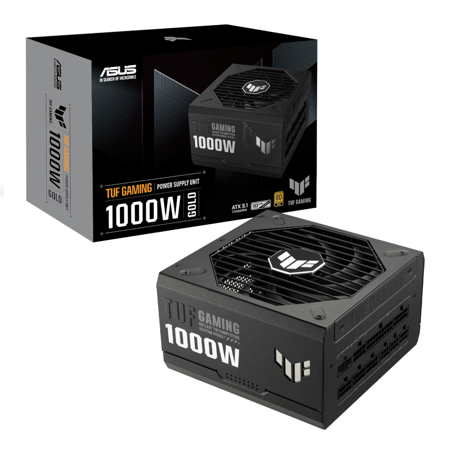 1000W Asus TUF Gaming 80 PLUS Gold ATX Modular Power Supply