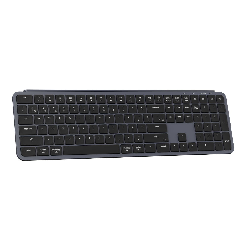 Keychron B6 Pro Ultra-Slim 100% Wireless Keyboard - Space Grey - Image 2