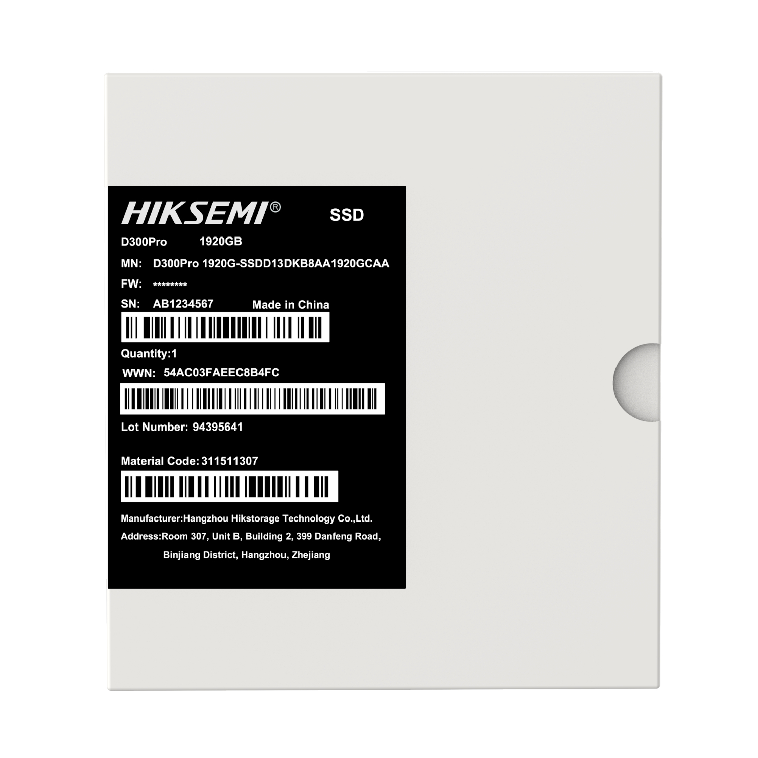 2TB Hiksemi D300 PRO Tantalum Capacitor SATA III Enterprise SSD - Image 4