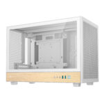DeepCool CH260 Wood mATX Gaming Chassis White