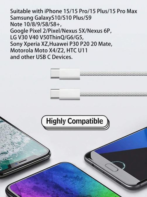 iPhone USB C To Lightning Fast Cable - Image 3
